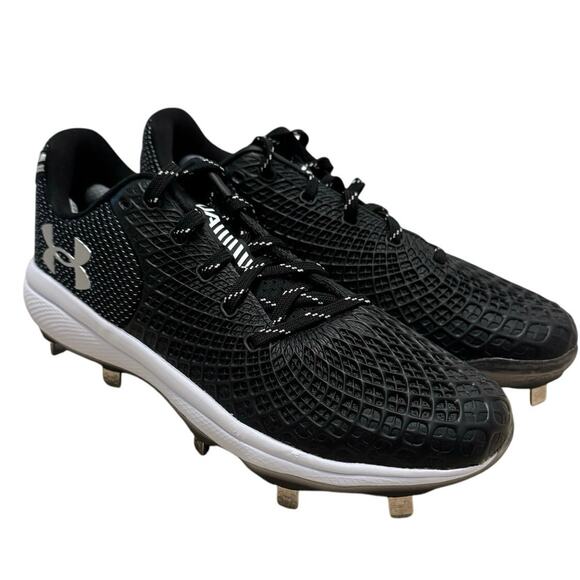 NEW Under Armour Glyde 2 MT Microtips Softball Metal Cleats Women's 8.5 MSRP $95 - Picture 1 of 16